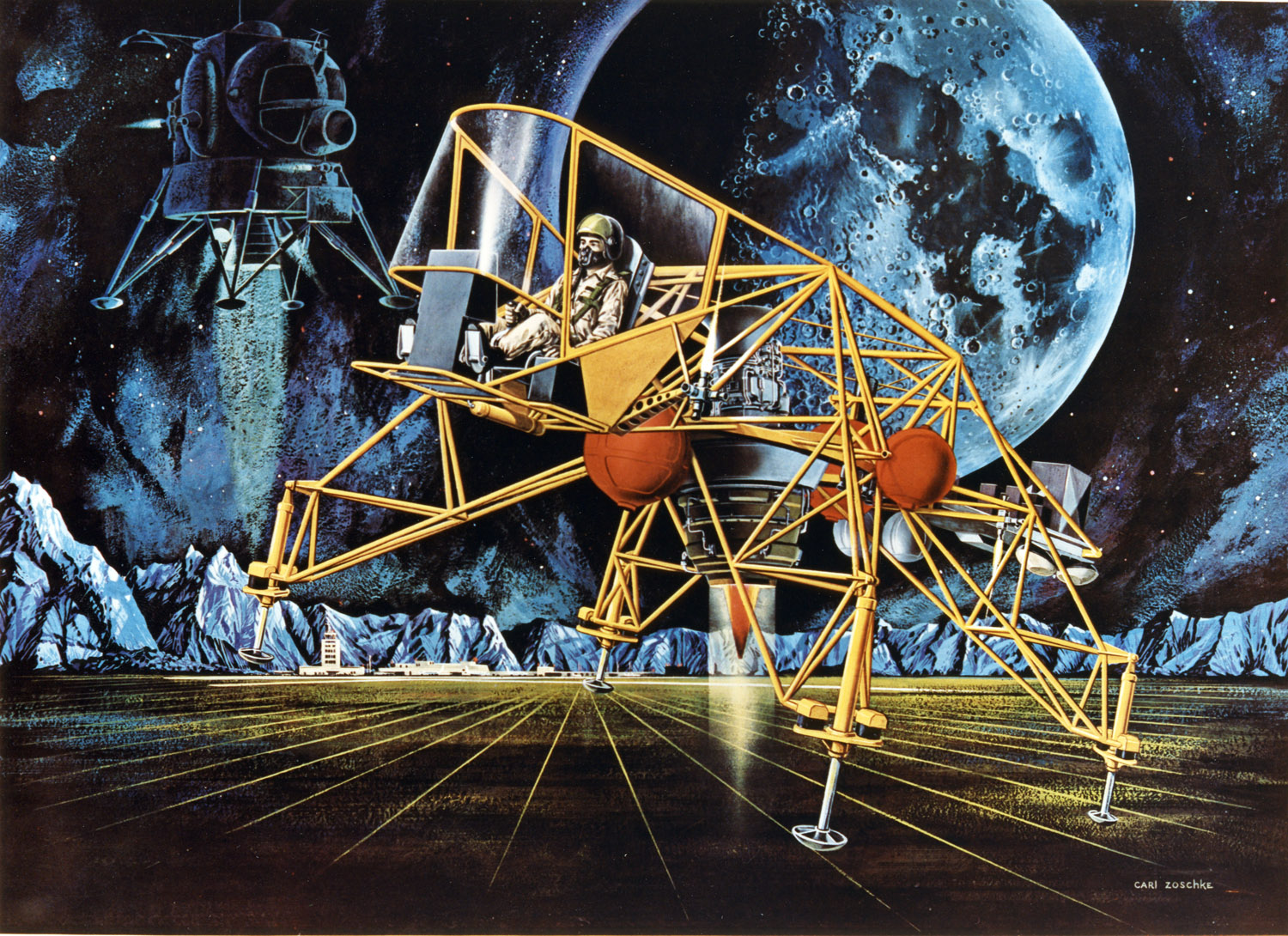 History in Two The Lunar Landing Research Vehicle > Air Force Materiel(01)
